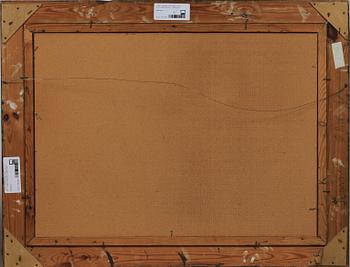 OKÄND KONSTNÄR, olja på duk, möjligen Ryssland. Otydlig Sign.