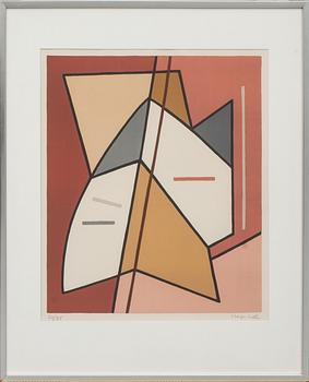 ALBERTO MAGNELLI, färglitografi.