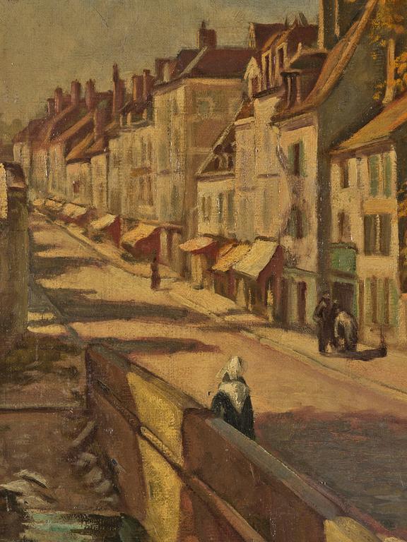 Émile Bernard, "Paysage de Tonnerre".