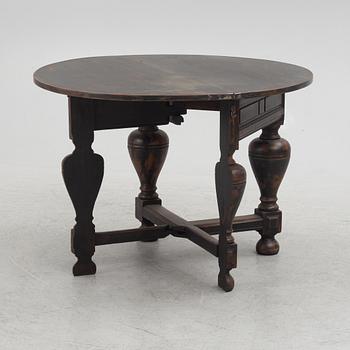 A Baroque style table, 19th Century.