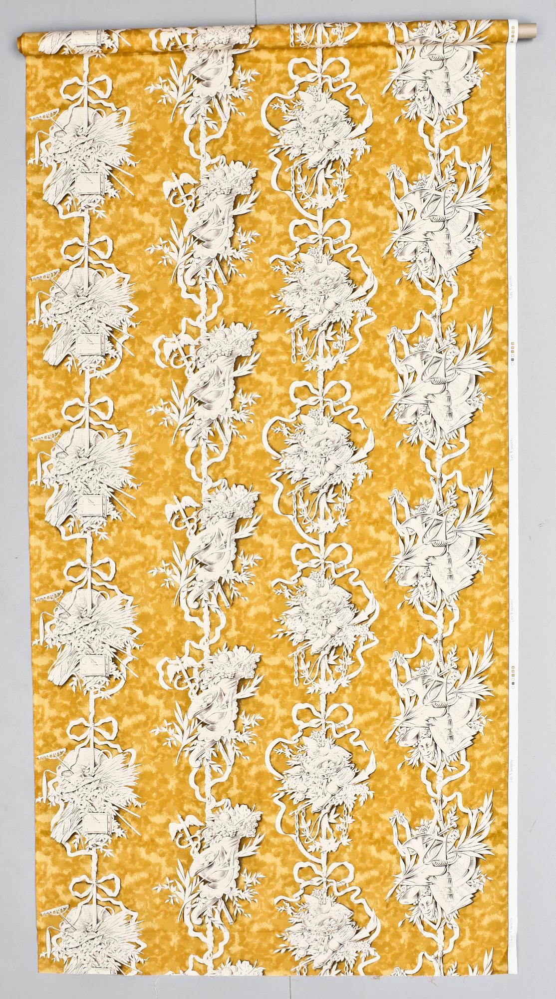 TYG, bomull, "Les 4 Saisons", Pierre Frey.