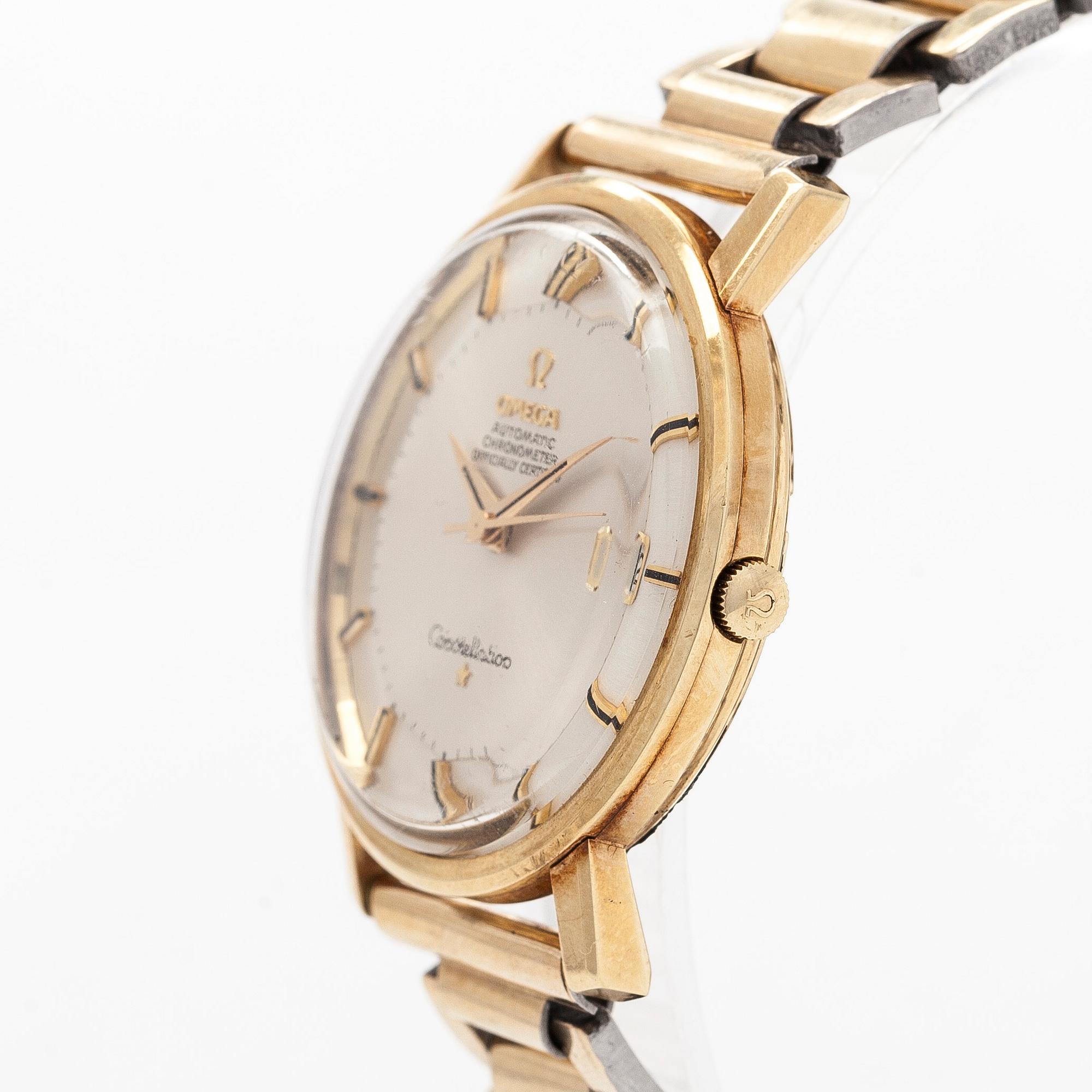 Omega, Constellation, "Pie-Pan", armbandsur, 31 mm.