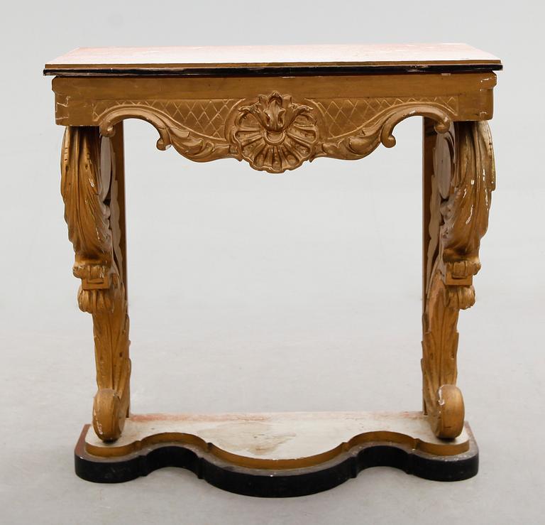 KONSOLBORD, Karl-Johan, 1800-talets mitt.