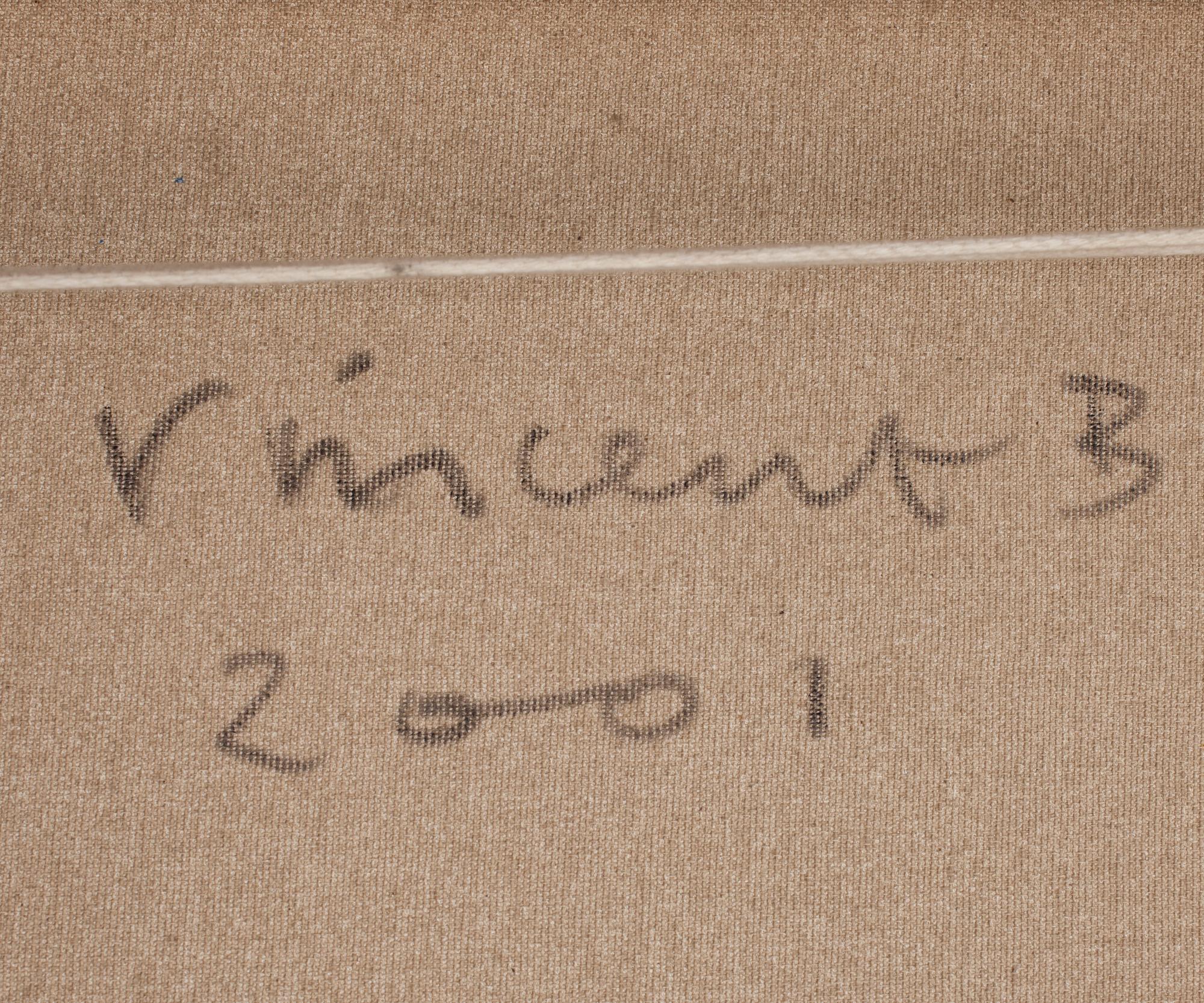 VINCENT BAKKUM, olja på duk, signerad och daterad 2001 a tergo.