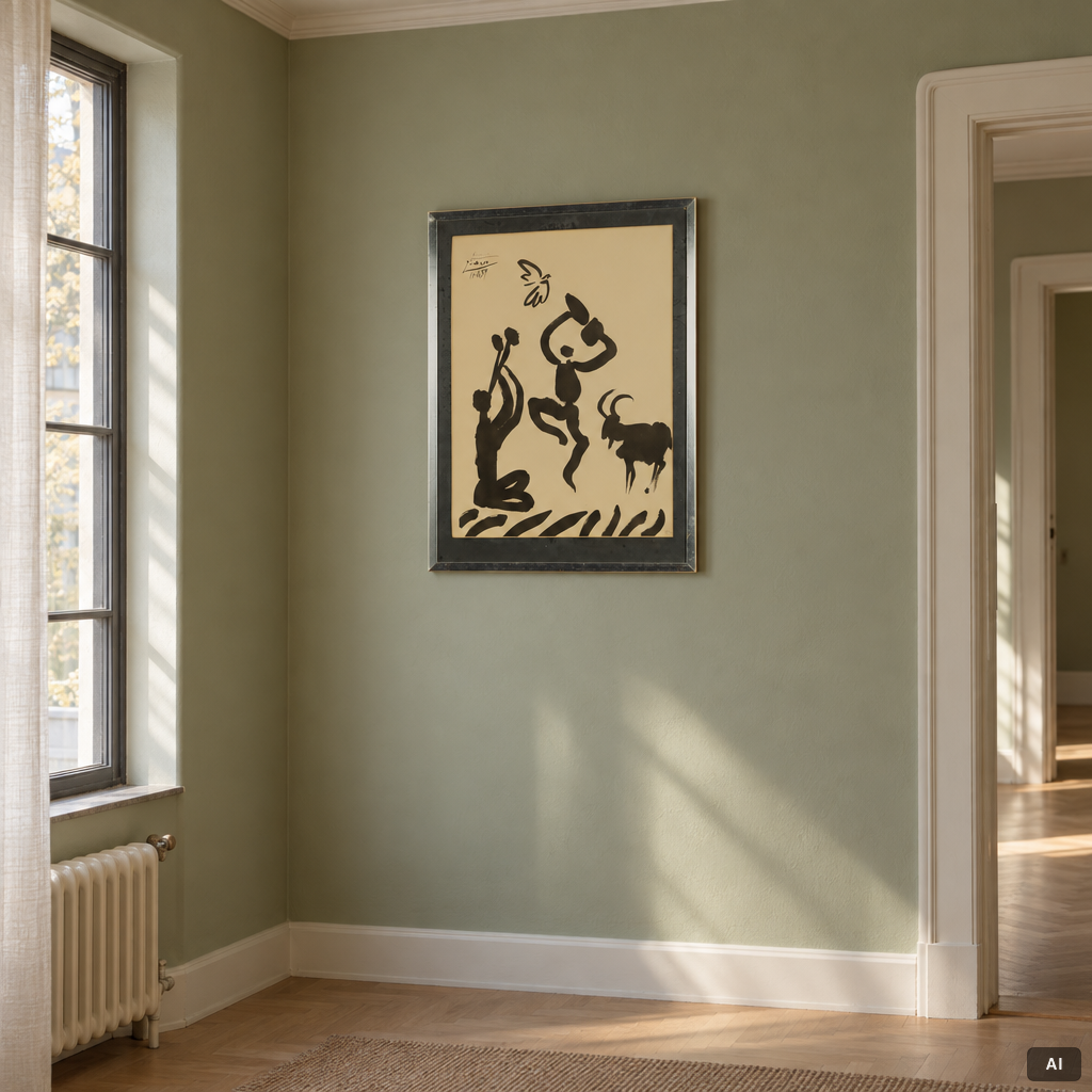 Pablo Picasso, efter, "La danse du berger".