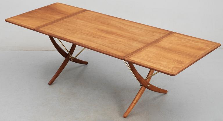 HANS J WEGNER, matbord med klaffar, Andreas Tuck, Danmark, 1950-60-tal.
