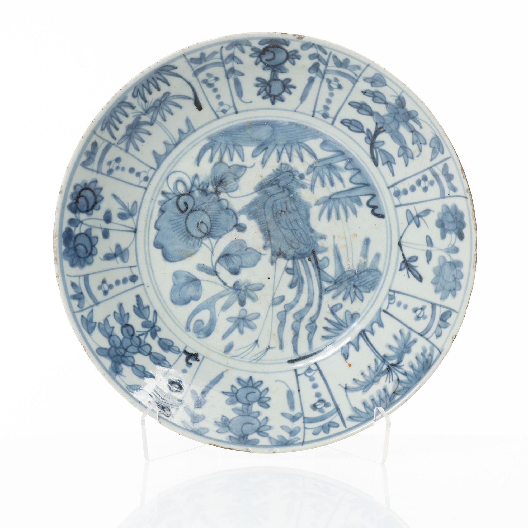 Skålfat, Kina. Mingdynastin (1368-1644).
