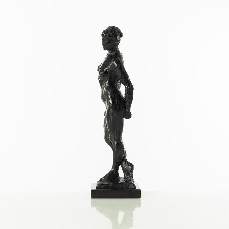 Gudmar Olovson, sculpture. Signed. Numbered. Foundry mark. Bronze, total height 41.5 cm, length 12 cm.