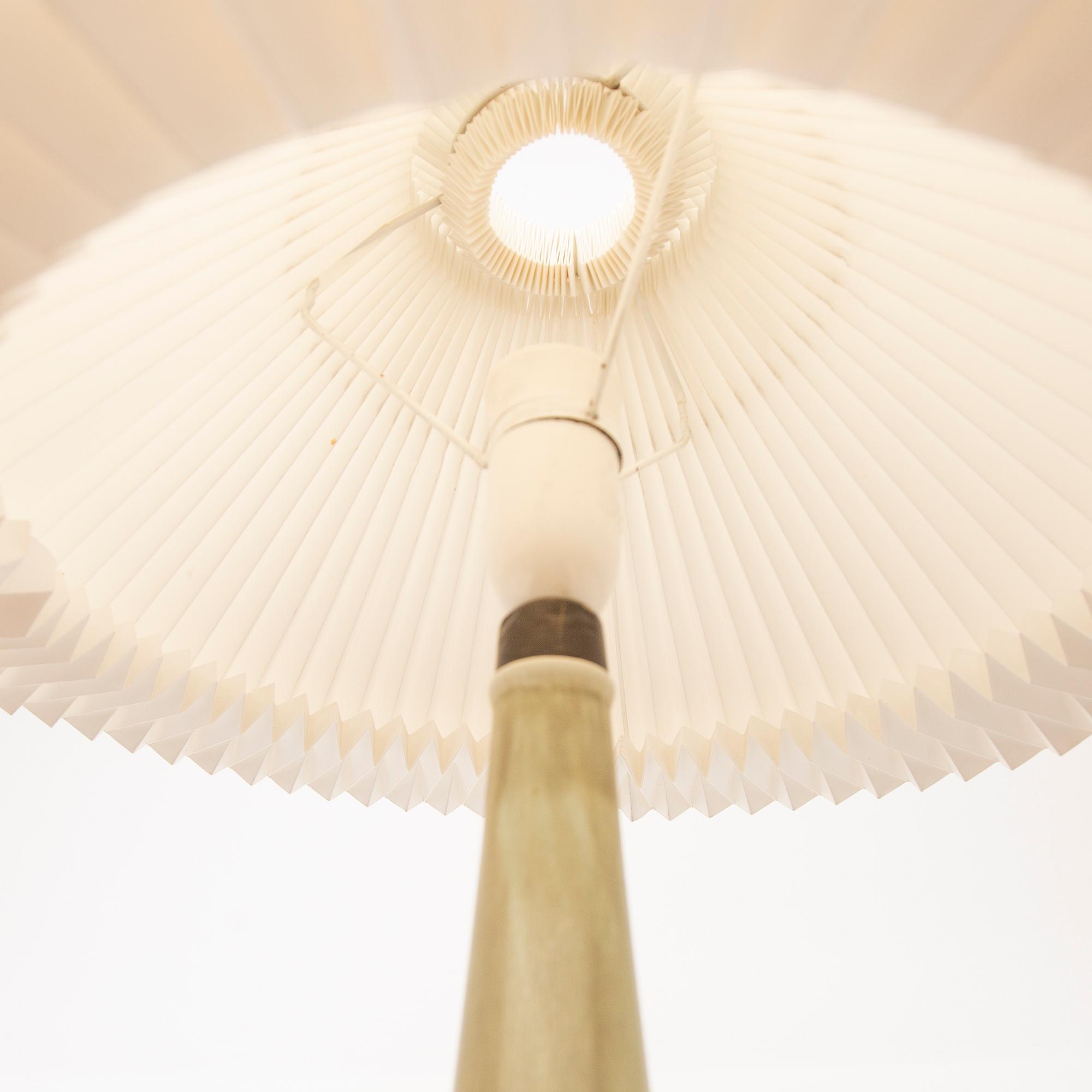 Table lamp, model "343", Palshus for Le Klint, Denmark.