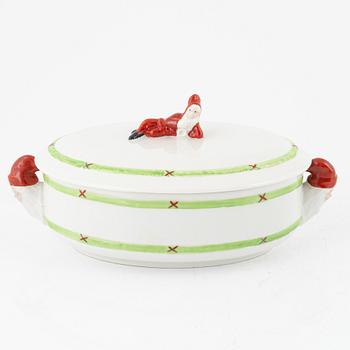 Julservis, 34 delar, porslin, "God Jul", Gustavsberg.