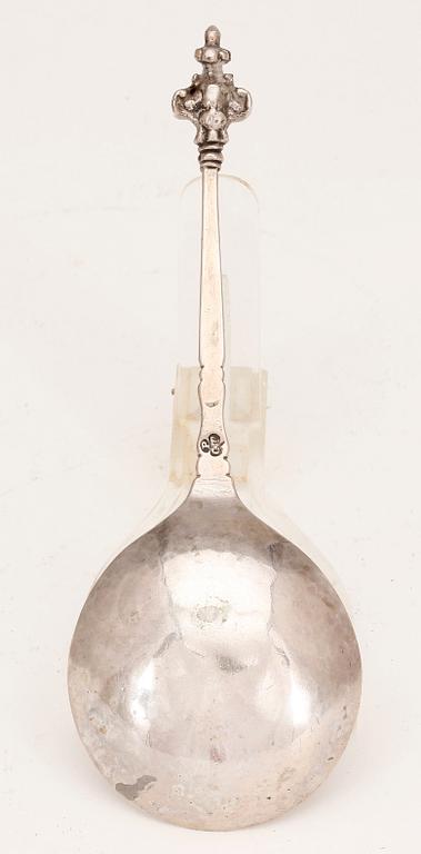 SUPSKED, silver, Carl Peter Tellander, verksam 1744-1778 i Jönköping. Vikt ca 30 gram.