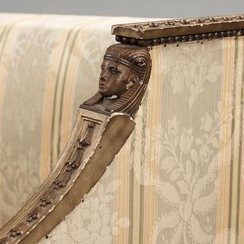 A late Gusta early 19th century sofa.