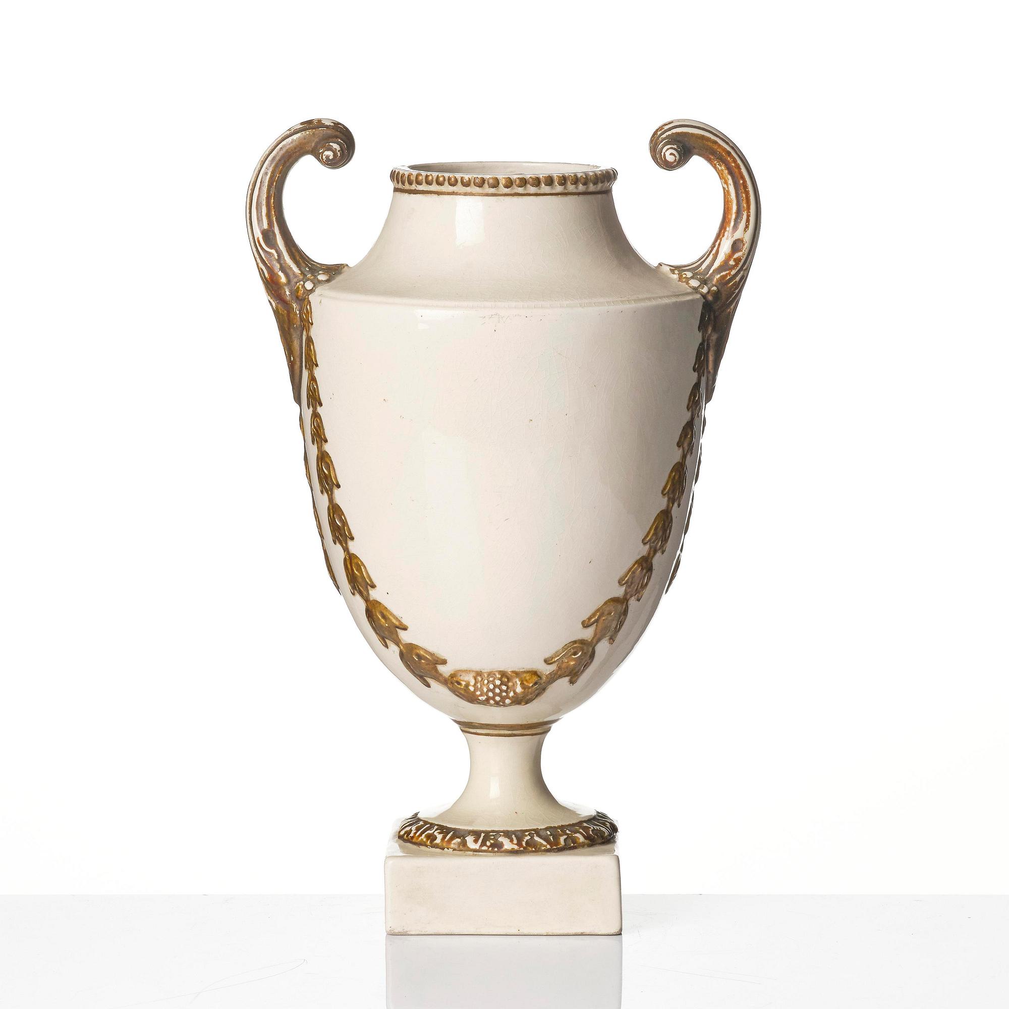 Urna, flintgods, Marieberg, Steens period (1769-1788).