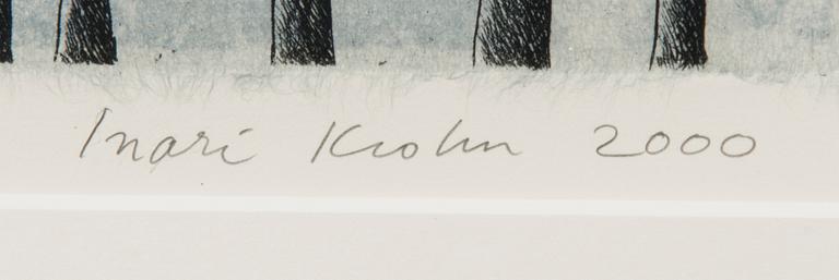 INARI KROHN, etching, signed and dated 2000, numbered Tait. vedos 4/10.