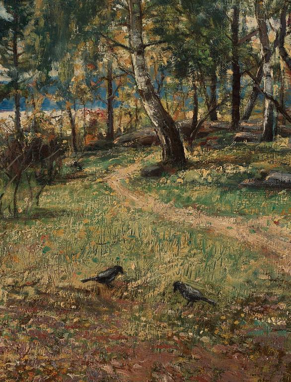 Otto Hesselbom, Summer landscape.