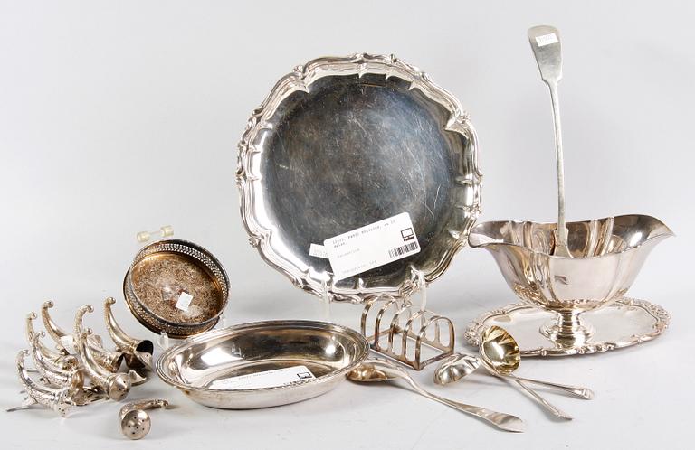 PARTI NYSILVER, ca 15 delar.