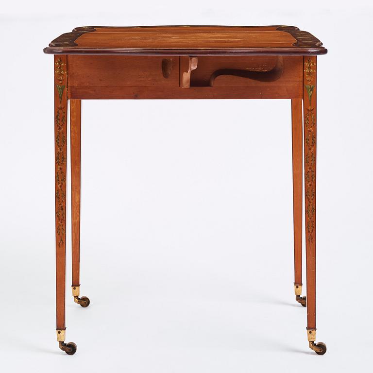 Klaffbord, s.k Pembroke table, England 1800-tal, Sheratonstil.