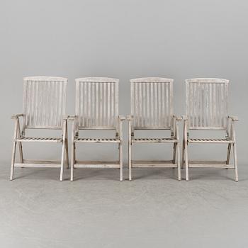 TRÄDGÅRDSSTOLAR, 4 stycken, Covent Garden, 1900/2000-tal.