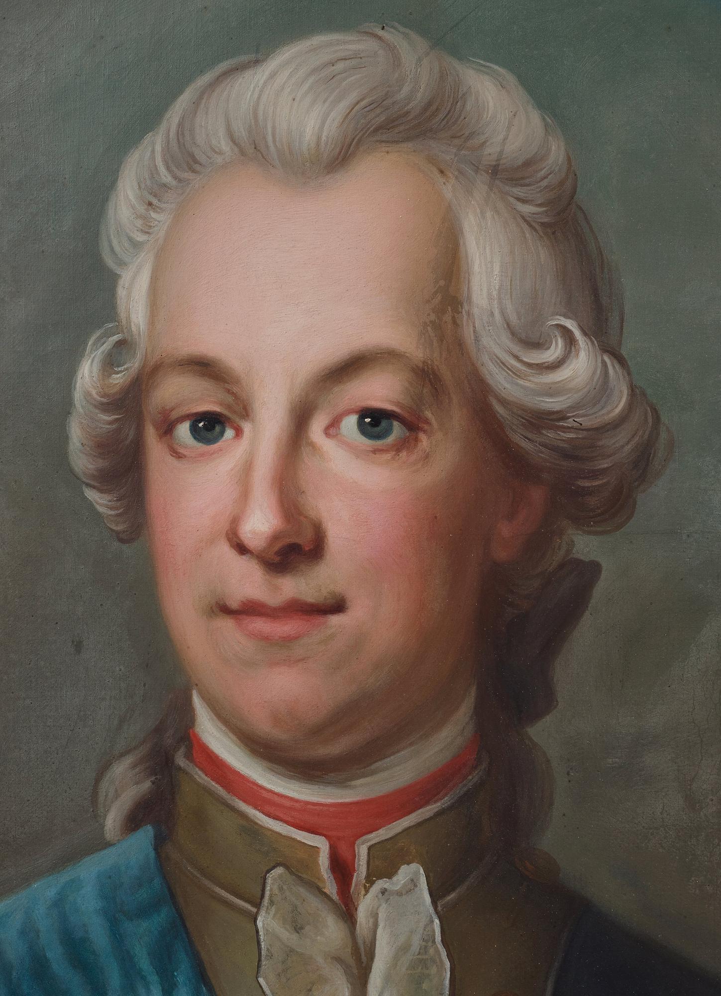 Jakob Björck Attributed to, ”Prince Fredrik Adolf” (1750-1803).