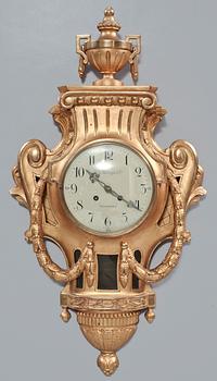 VÄGGUR, gustaviansk stil, C.L. Malmsjö, Göteborg, 1900-talets mitt.