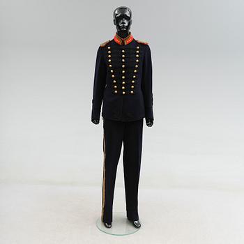 UNIFORM, m/1872, för artilleriöverste vid A6, Jönköping.