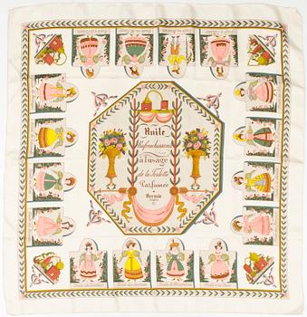 HERMÈS SCARF Huile Rafraichissante à l'usage de la Toilette Parfumée.
