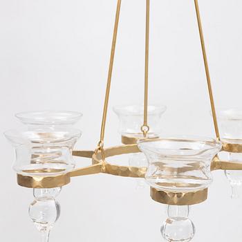 Bertil Vallien, chandelier, Boda smide, late 20th century.