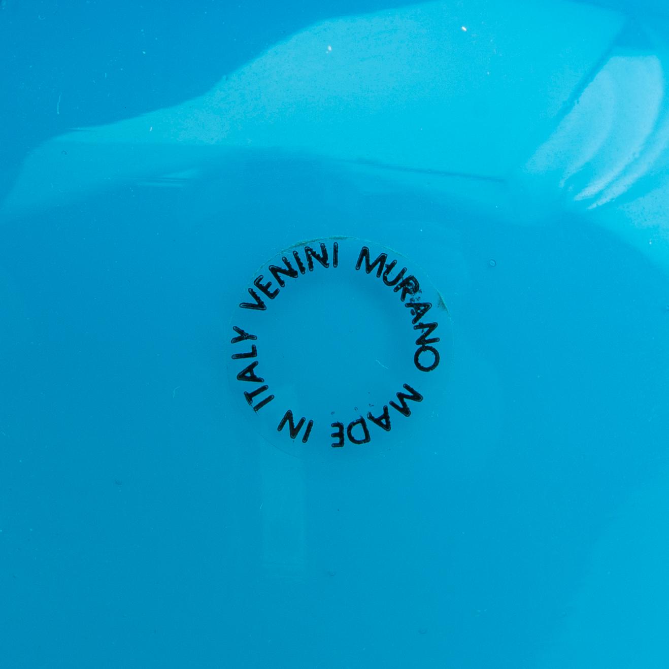 Paolo Venini, vas, "Opalino" signerad och daterad  Venini 85.