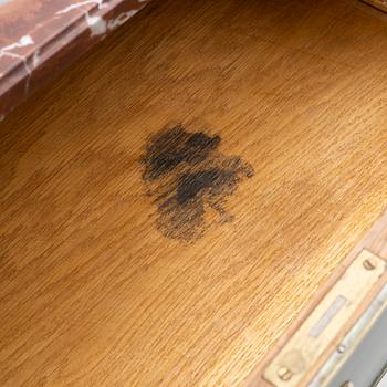 A Gustavian style chest of drawers, first half of the 20th century.