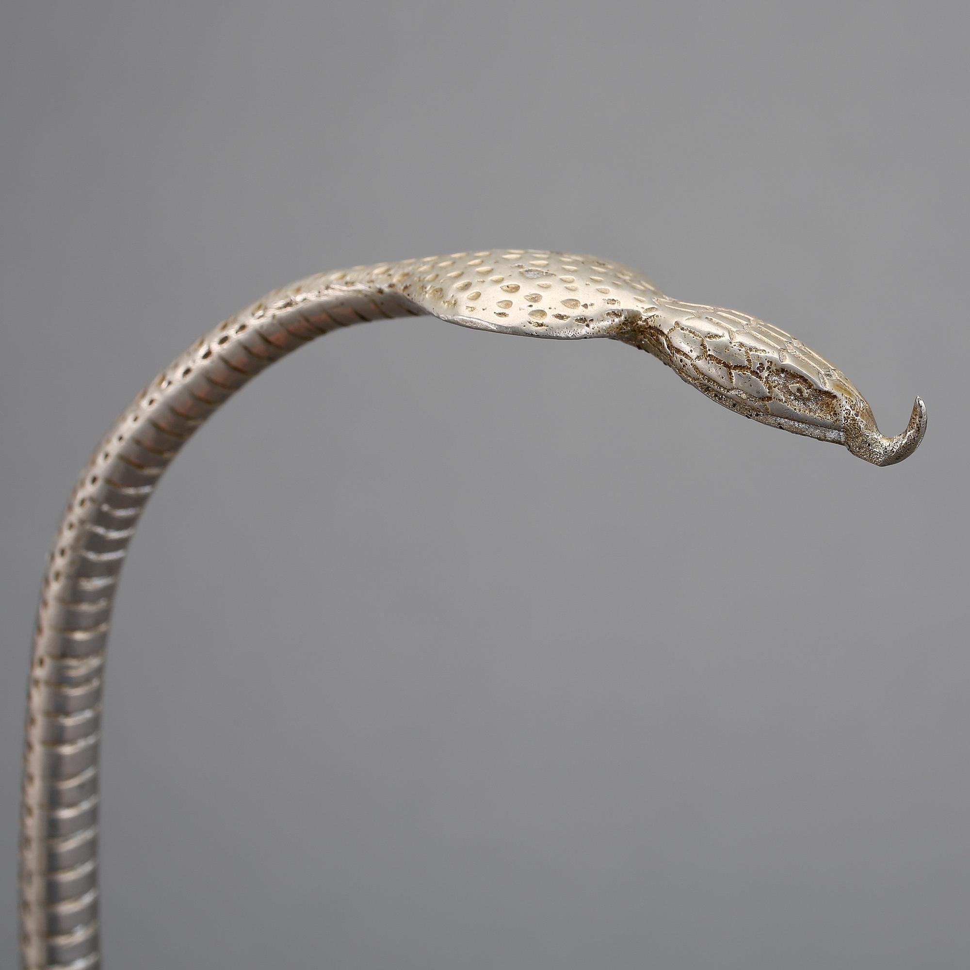 FICKURSSTÄLL, vitmetall, omkr 1900-talets mitt.
