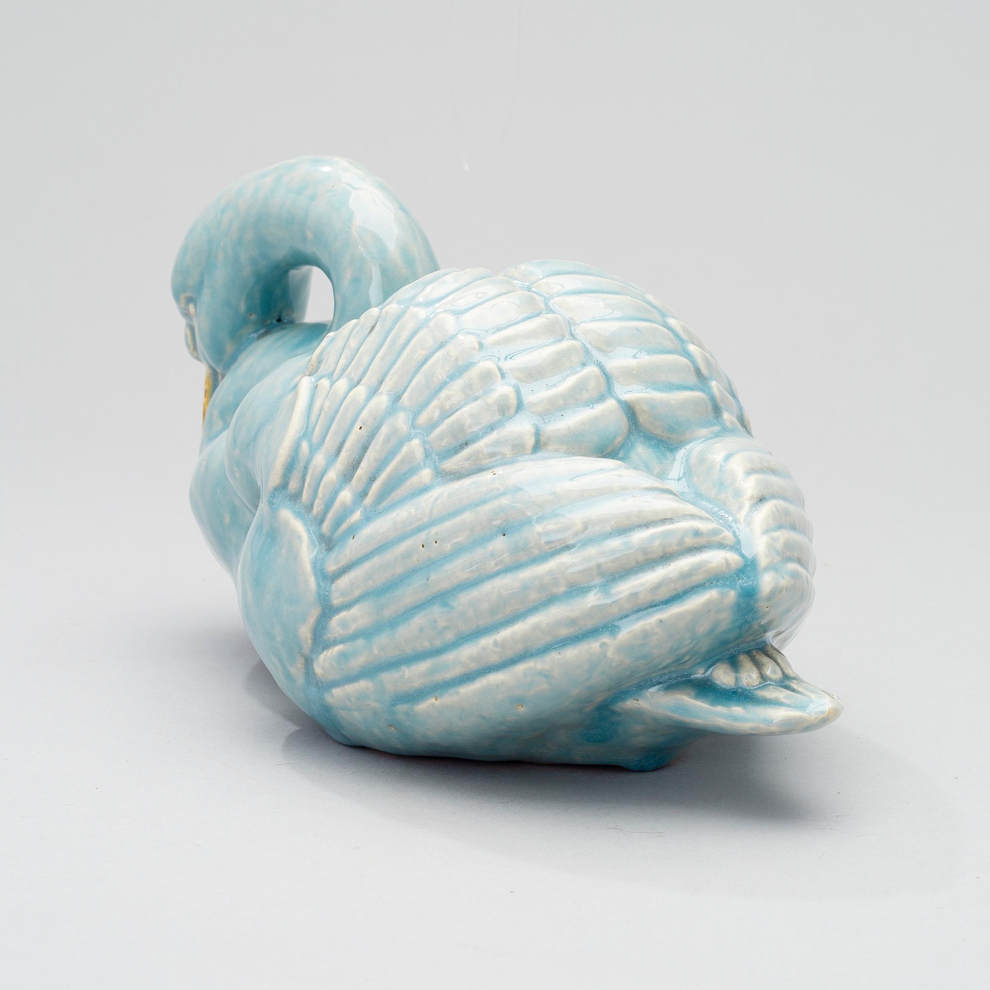 JOSEF MANUEL, A CERAMIC SCULPTURE, signed JM and dated -47.