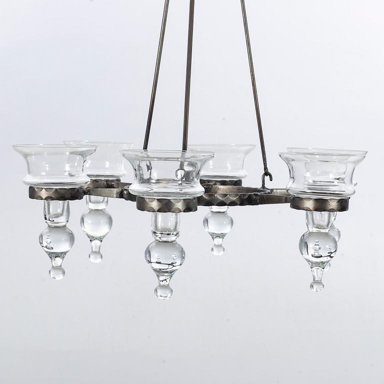 BERTIL VALLIEN, Chandelier, Boda, 1970's.
