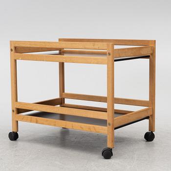 Børge Mogensen, Serving cart, Fredericia Stolefabrik, Denmark, 1960s.