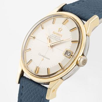 Omega, Constellation, Chronometer, "Pie-Pan", armbandsur, 34 mm.