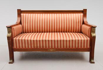 SOFFA, empirestil, tidigt 1900-tal.