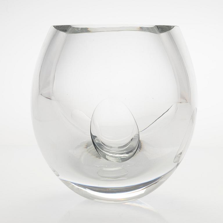 Timo Sarpaneva, glasskulptur, "Claritas", signerad Timo Sarpaneva Iittala 1984 68C.