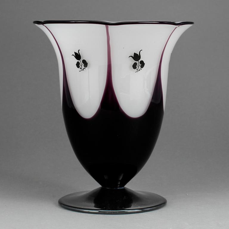 VAS, glas, Dagobert Peche, Lötz, Wien, Österrike, 1900-talets början.