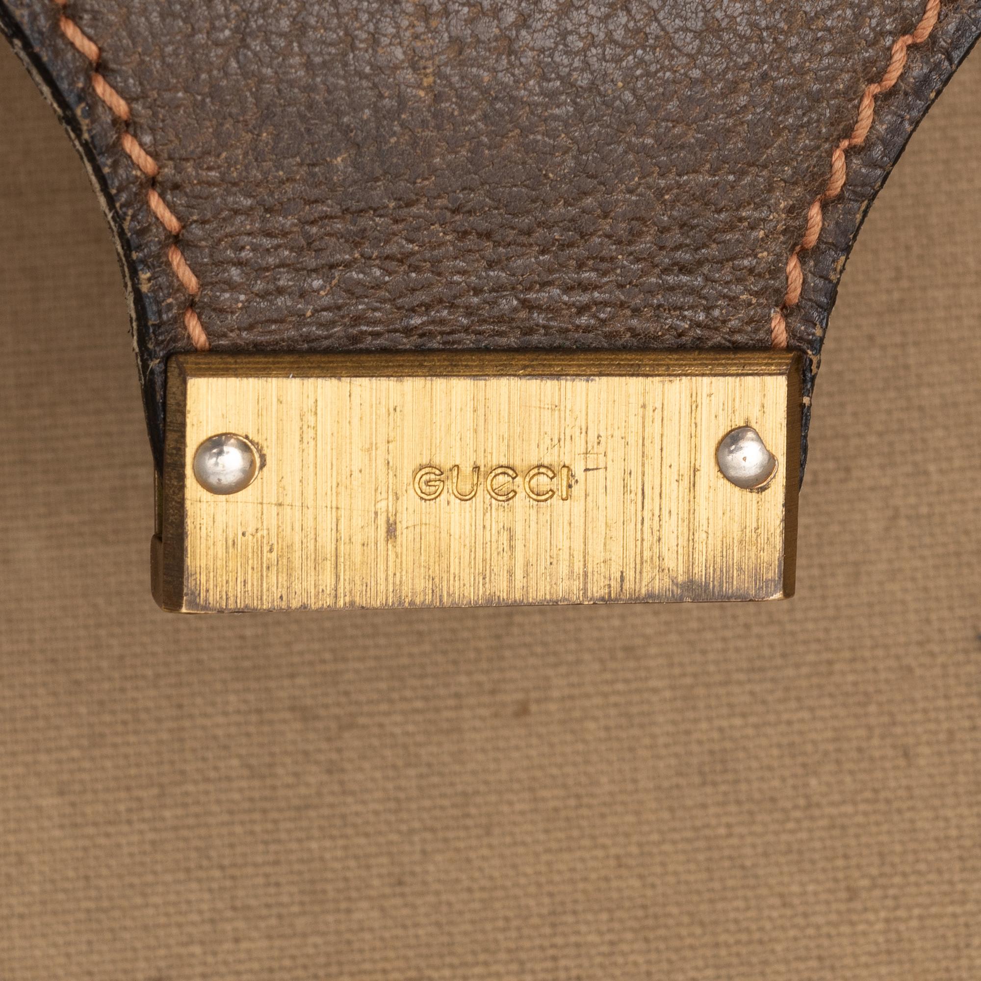 Gucci, two suitcases, 1970s.