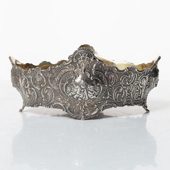 Jardinière, sterling silver, Rococo style, 20th century.