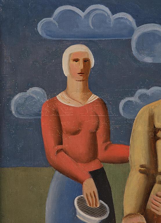 Erik Olson, "Franskt bondfolk".