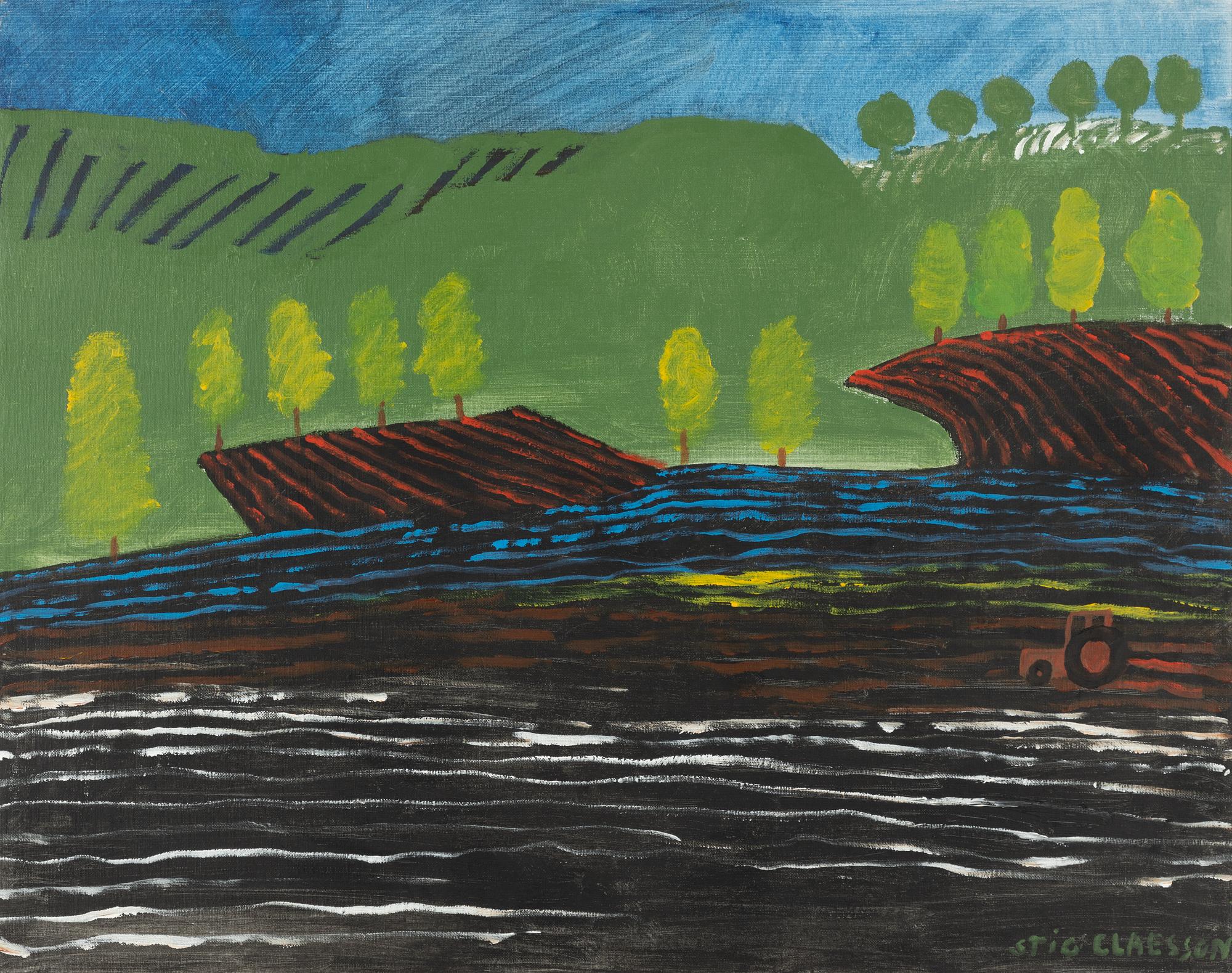 Stig Claesson, Spring Landscape.