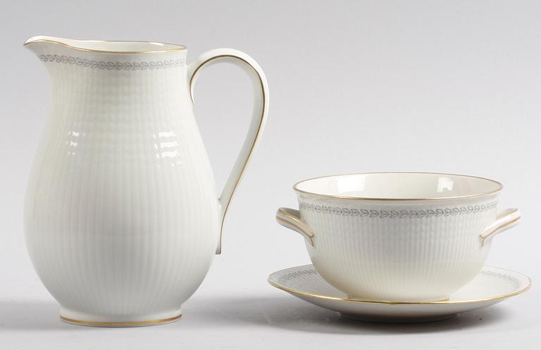 MATSERVIS, 54 delar. Porslin. Rörstrand.