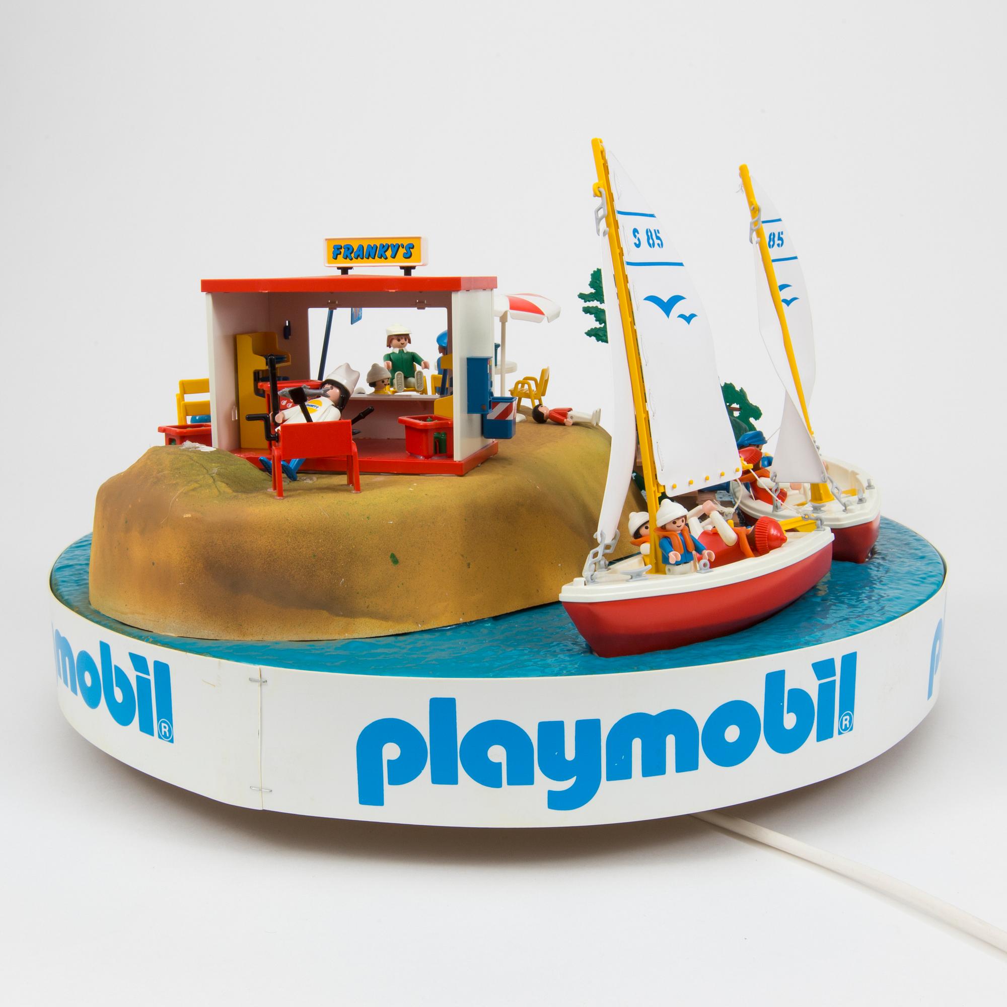 A Playmobil store display, Germany, c. 1986.