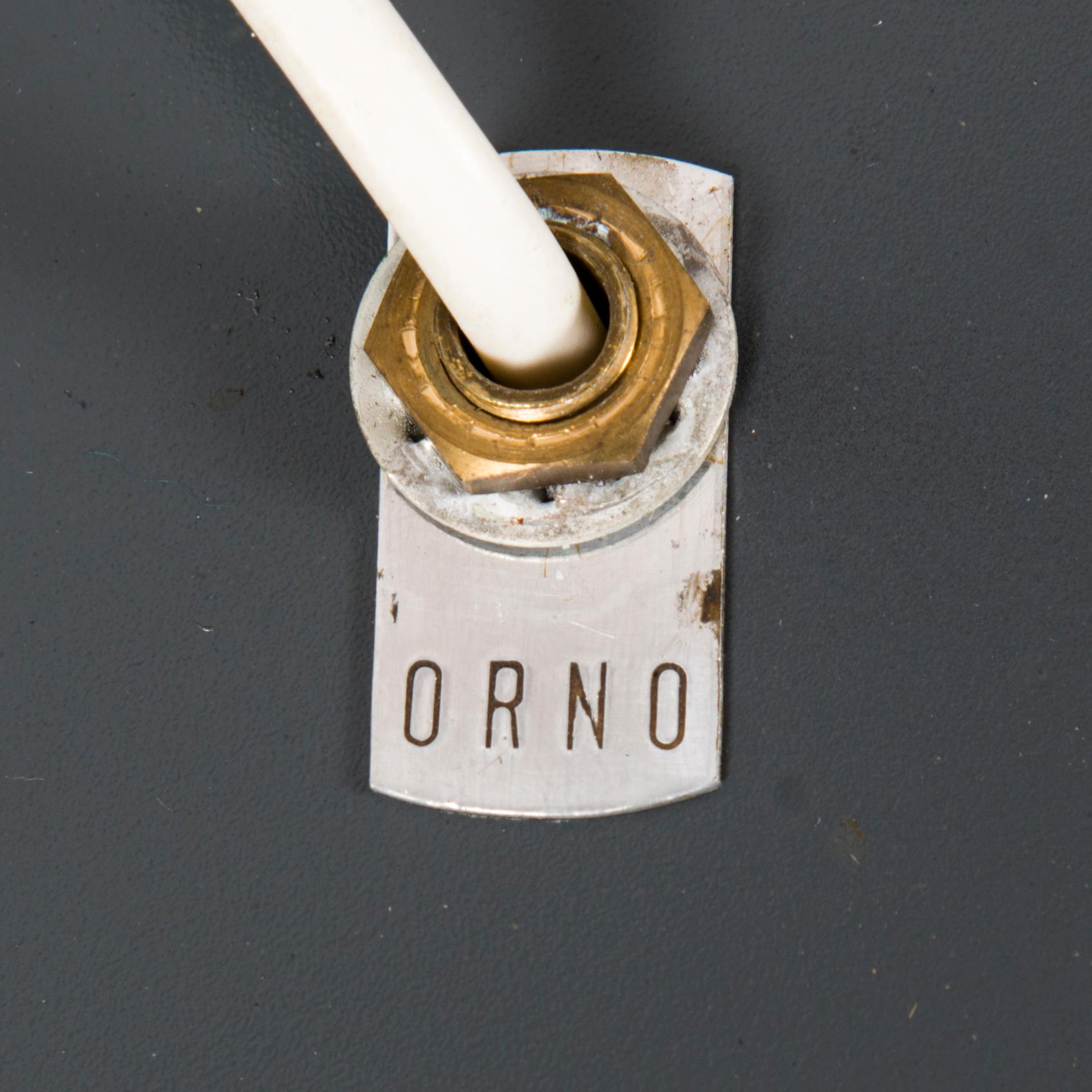 YKI NUMMI, a pair of 1960s '30-008' floorlamps for Orno. Finland.