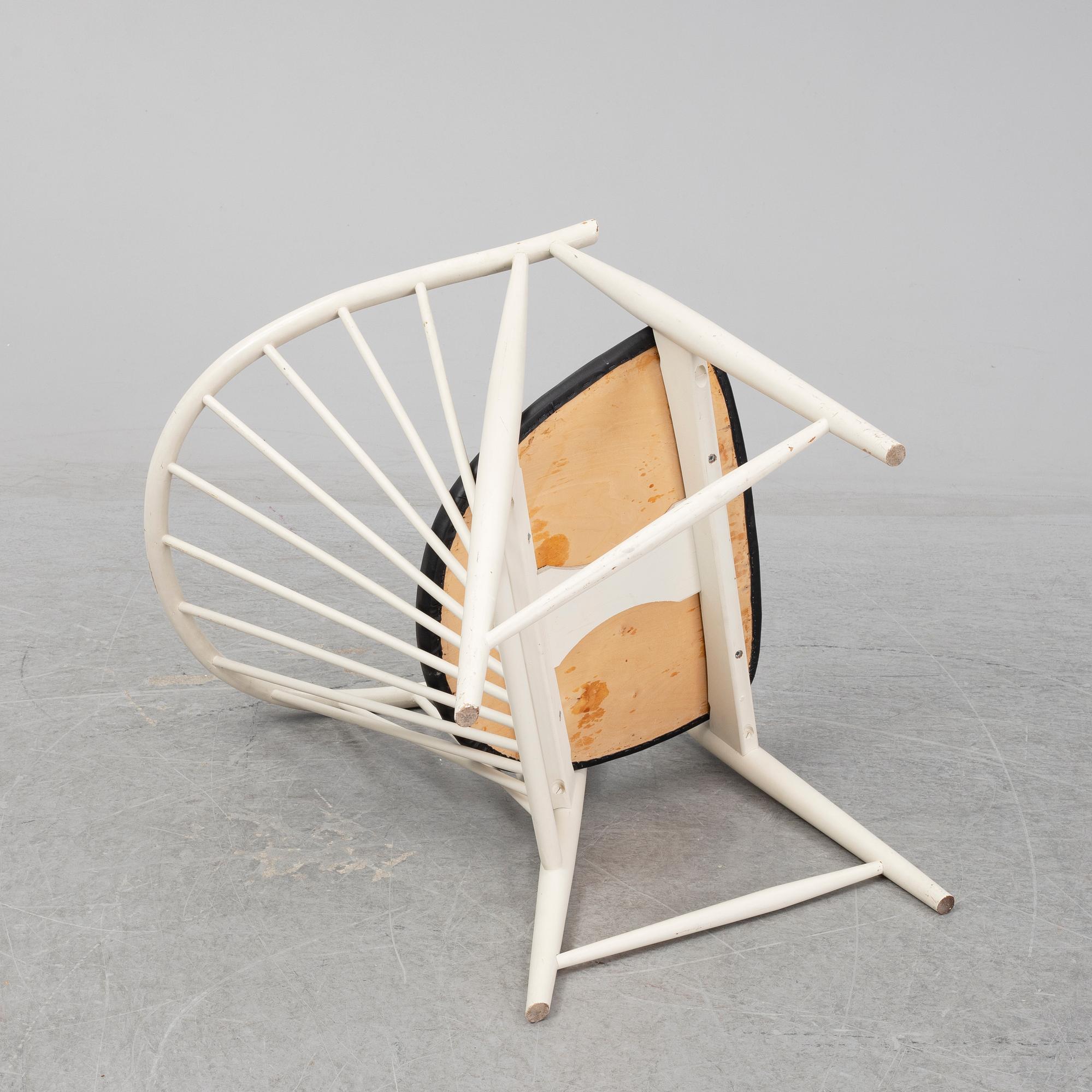 SONNA ROSÉN, fåtölj, "Solfjädern", Nesto Nässjö Stolfabrik AB.