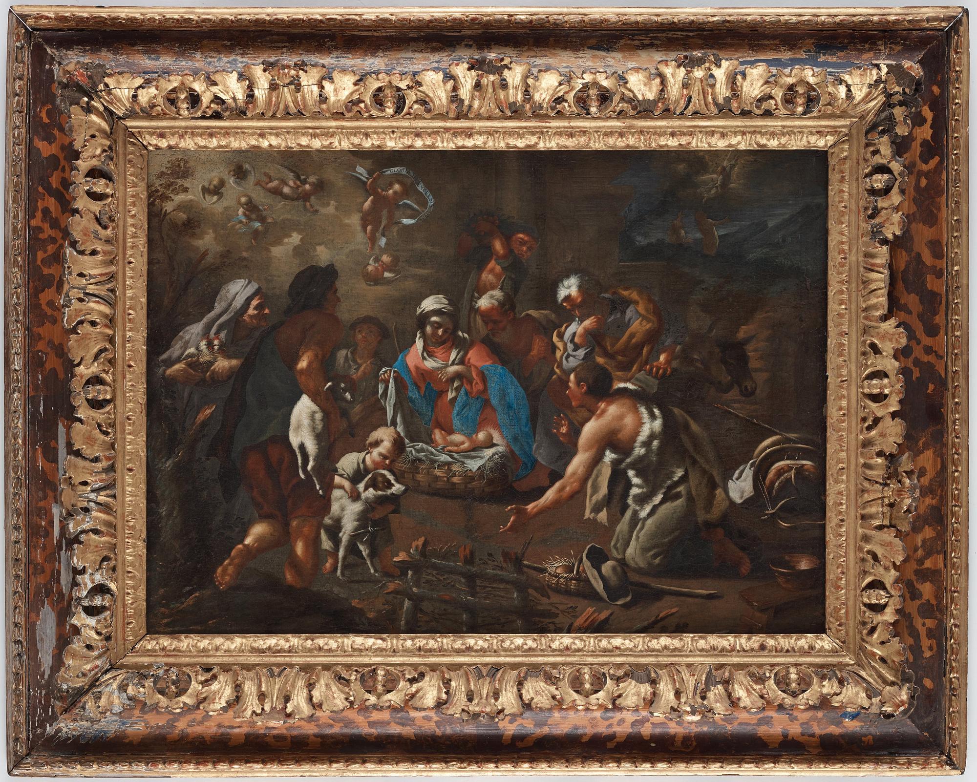 Guido Reni Hans krets, Herdarnas tillbedjan.