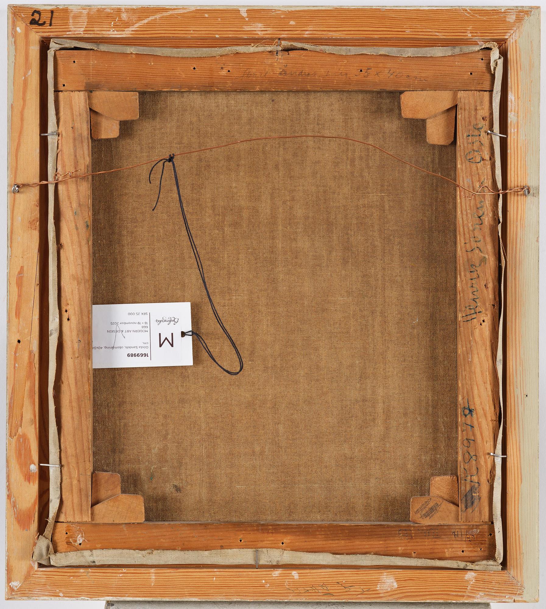 Gösta Sandels, Vandraren.