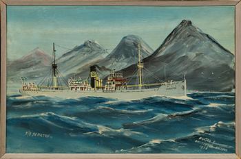 KLAAS KOSTER, signed painting.