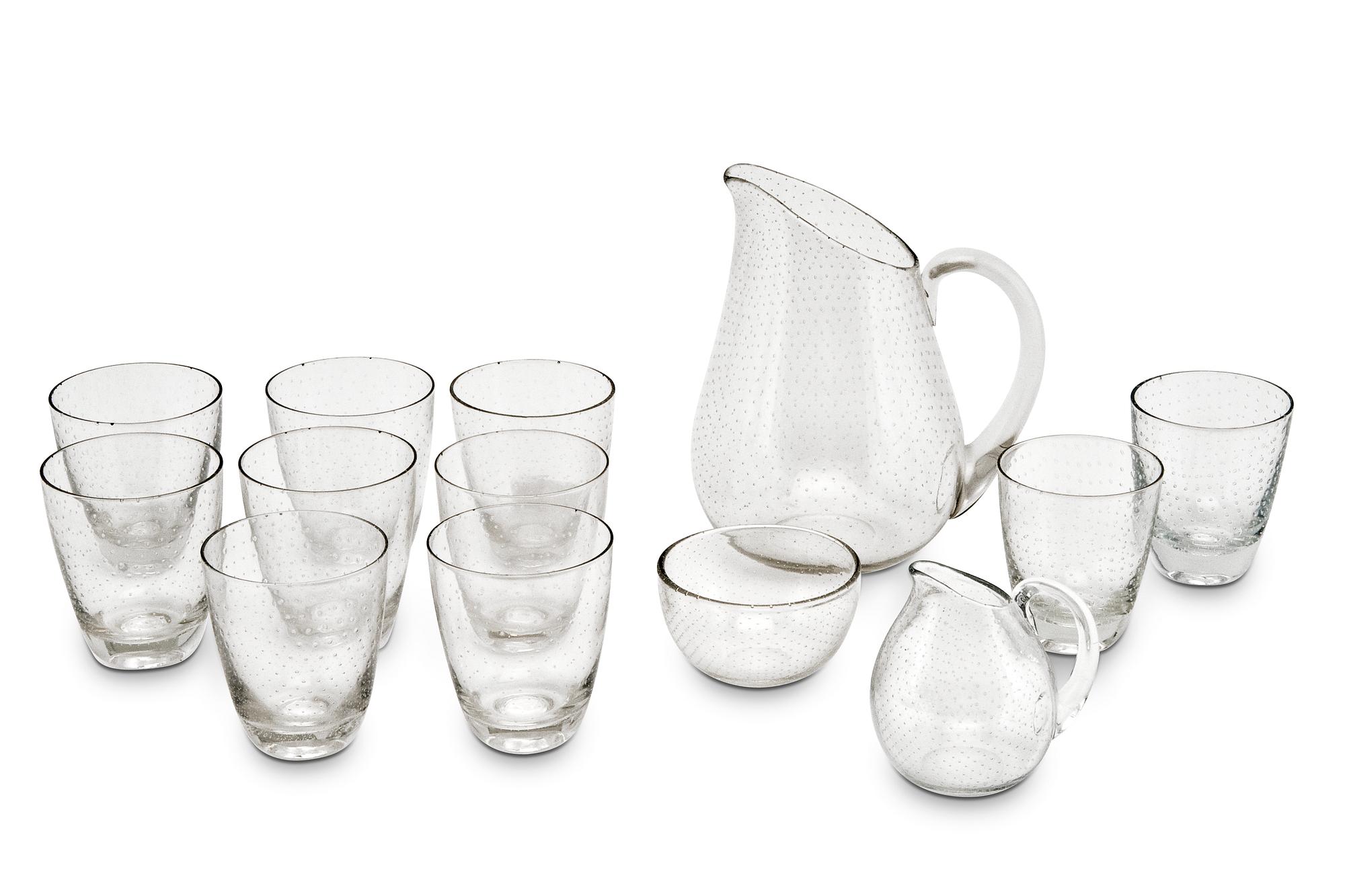 Gunnel Nyman, GLASSERVIS, 13 DELAR.