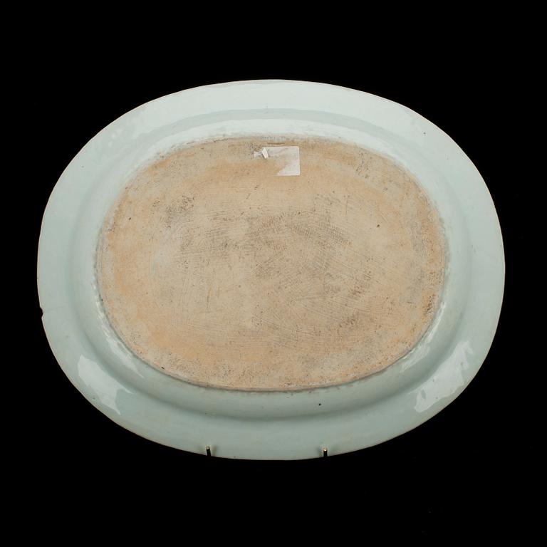 FAT, porslin, Kina, Qianlong 1700-talets slut.